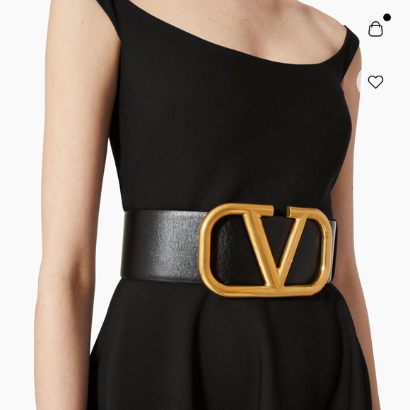 VALENTINO Reversible VLogo Leather Belt XS - Picture 6 of 13